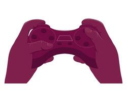 hand using video game control vector