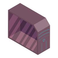 isometric tower device vector