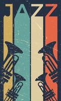 music festival jazz lettering vector