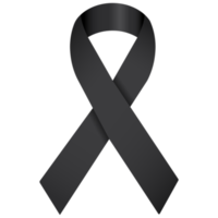 Black ribbon illustration png