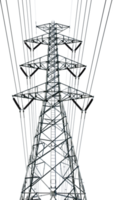 High voltage pole isolated png