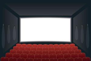cinema movie auditorium place vector