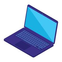 laptop computer device tech vector