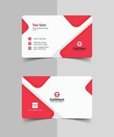 imprenta de tarjetas de visita diseño de tarjetas de visita vector