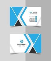 Business Card Printing Press Visiting Card Design vector