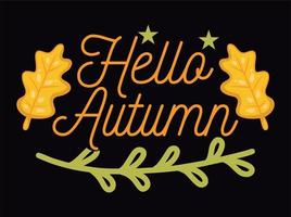 Autumn t-shirt  design vector file