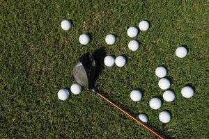 golf balls background photo
