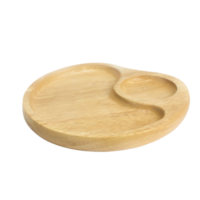 wood plate on white background png