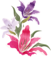 flowers and leaf png