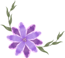 flowers and leaf png