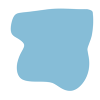 Organic blob shape png