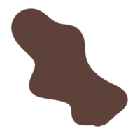 Organic blob shape png