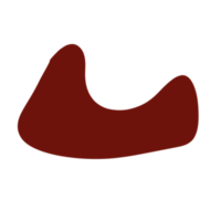 Organic blob shape png