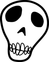 spöke ansikte känsla för halloween dag png