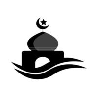 mosque icon ilustration vector