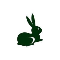 rabbit icon ilustration vector