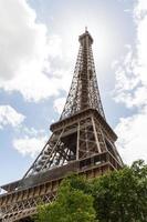 Torre Eiffel de París foto