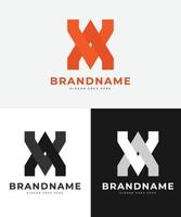 Modern creative logo design template vector