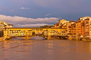 Ponte Vecchio, Florencia, Italia. foto