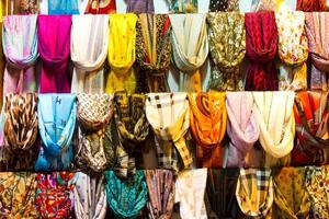 Scarfs in Istanbul photo