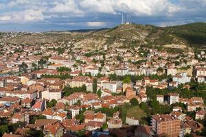 paisaje urbano de kastamonu, turquía foto