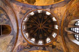 iglesia de chora en estambul, turquía foto