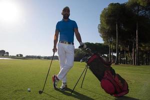 golf player portrait photo