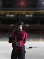 hockey player portrait photo