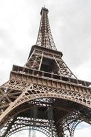 Eiffel Tower Paris close up view photo