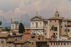 Rome, Italy. Typical architectural details of the old city photo