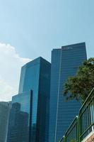 Singapore, Thailand, 2022 - Buildings in Singapore skyline photo