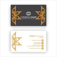 Creative modern Business Card vector