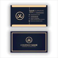 Creative modern Business Card vector