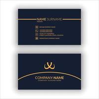 Creative modern Business Card vector