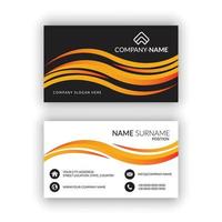 Creative modern Business Card vector