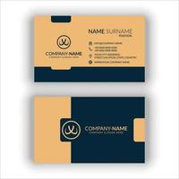 Creative modern Business Card vector