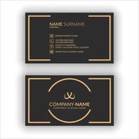 Creative modern Business Card vector