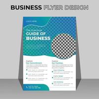 Modern Business Flyer Template vector