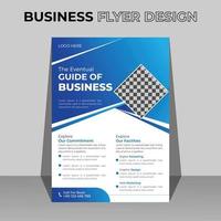 Modern Business Flyer Template vector