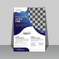 Modern Real estate Flyer Template vector