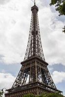 Eiffel Tower Paris portrait view photo