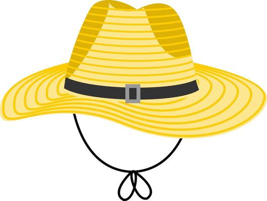 Wide Brim Hat Vector Art, Icons, and Graphics for Free Download