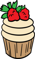 Cupcake cartoons design png