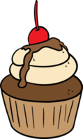 Cupcake cartoons design png