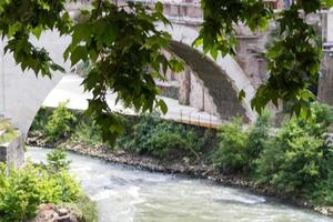 Rome bridge view photo