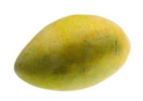 Ripe Mango on white background photo