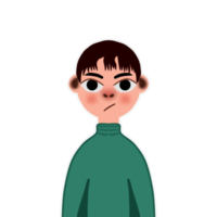 personaje de dibujos animados chico png