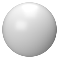 cirkel vorm 3d renderen png