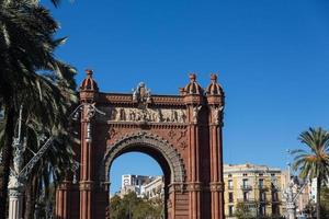 Barcelona Arch of Triumph photo