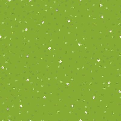 Lawn grass seamless in summer,Vector cartoon nature green field texture,Cute meadow and daisy in spring,Pattern summer grass on ground,Endless seasonal for four seasons,Natural abstract background